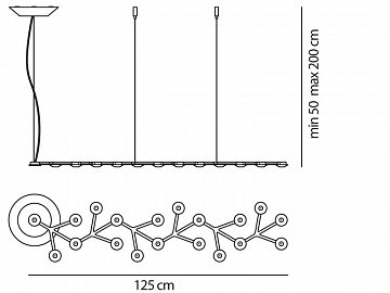 Подвесной светильник  Led Net S Linear